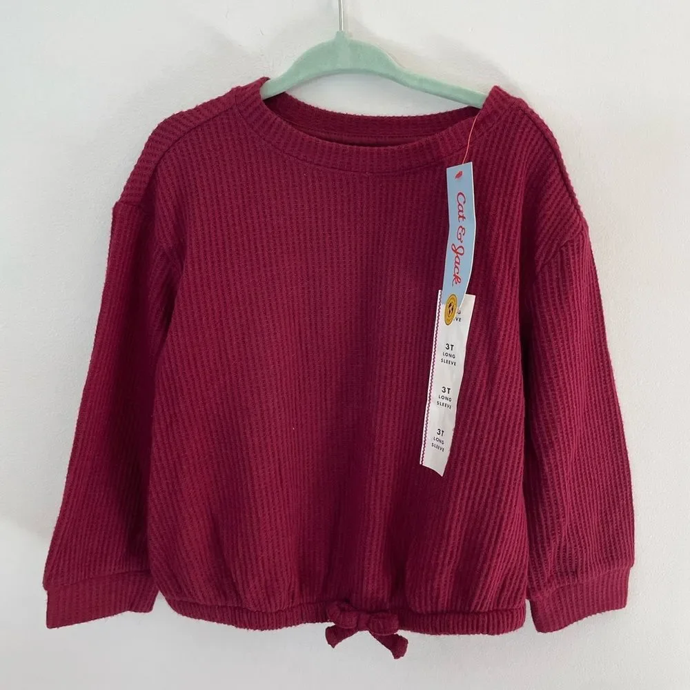 Cat & jack long sleeve shirt NWT size 3T